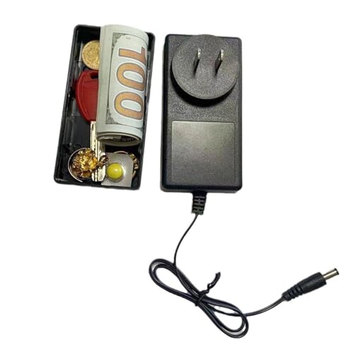 TYUKXJH Verdeckungsbox, geheimes Ladegerät | sichere Abdeckung für Geld und Wertsachen, Schmuckaufbewahrung für Karten, Schlüssel, Sicherheit, Reisen, Picknick, Camping, Auto, , Event, Garten von TYUKXJH