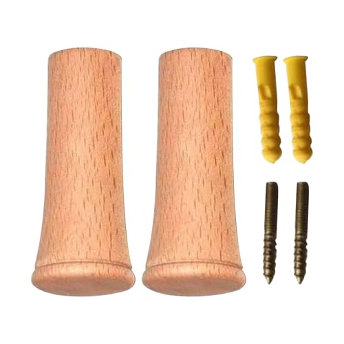 TYUKXJH Wandhaken aus Holz – 2 Stück mit Huthalter, Aufbewahrungs-Organizer, rustikaler Stil für Rucksack, Schlüssel, Kleidung, Schal, Taschen, Hüte TYUKXJH Wandhaken aus Holz – 2 Stück mit Huthalter, Aufbewahrungs-Organizer, rustikaler Stil für Rucksack, Schlüssel, Kleidung, Schal, Taschen, Hüte von TYUKXJH