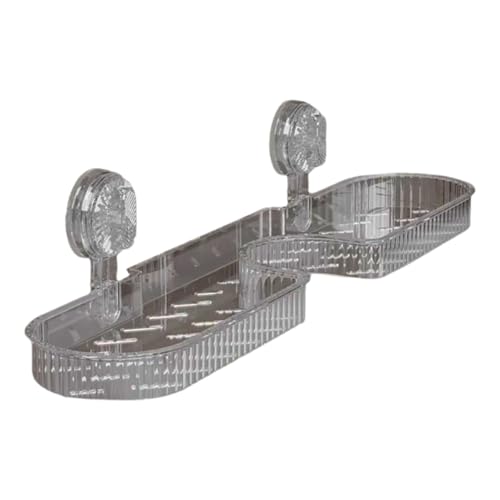 TYUKXJH mit Saugnapf | Duschregal, wiederverwendbar, rostfreies Zubehör für Spüle, Küche, Bad, Wohnzimmer, Haus von TYUKXJH