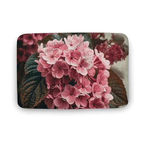 TYULN Badezimmerteppich, Blumen-Badematte für Badezimmer, saugfähig, rutschfest, schnell trocknend, Badteppich für Schlafzimmer, Küche, Waschbecken, Badewannenrand, 50 x 80 cm TYULN Badezimmerteppich, Blumen-Badematte für Badezimmer, saugfähig, rutschfest, schnell trocknend, Badteppich für Schlafzimmer, Küche, Waschbecken, Badewannenrand, 50 x 80 cm von TYULN
