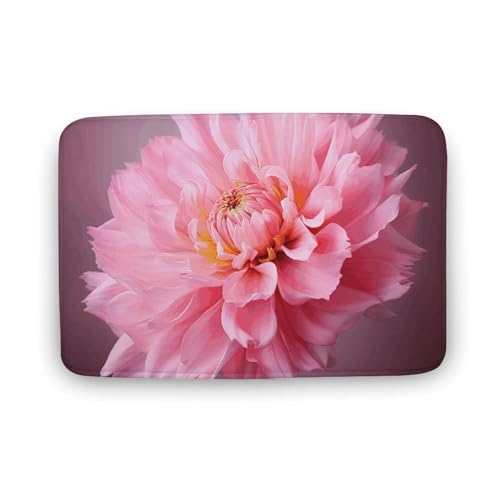 TYULN Badezimmerteppich, Blumen-Badematte für Badezimmer, saugfähig, rutschfest, schnell trocknend, Badteppich für Schlafzimmer, Küche, Waschbecken, Badewannenrand, 50 x 80 cm TYULN Badezimmerteppich, Blumen-Badematte für Badezimmer, saugfähig, rutschfest, schnell trocknend, Badteppich für Schlafzimmer, Küche, Waschbecken, Badewannenrand, 50 x 80 cm von TYULN