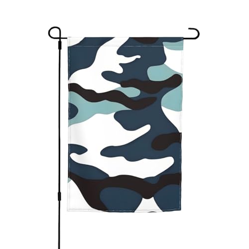 TYUMH Dekorative Gartenflagge mit Tarnmuster, 30,5 x 45,7 cm, für den Einsatz in Höfen, Gärten, Blumentöpfen und Balkonen TYUMH Dekorative Gartenflagge mit Tarnmuster, 30,5 x 45,7 cm, für den Einsatz in Höfen, Gärten, Blumentöpfen und Balkonen von TYUMH