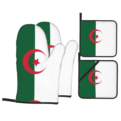 TYUMH Flagge von Algerien Küche Backen Vierteilig Isolierter Stoff Dick Hitzebeständig Geeignet zum Kochen Backen Grillen TYUMH Flagge von Algerien Küche Backen Vierteilig Isolierter Stoff Dick Hitzebeständig Geeignet zum Kochen Backen Grillen von TYUMH