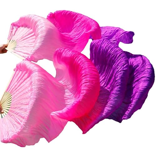 TYUrmiui Silk Fans, 1 Pair Silk Wholesale Classic Size Ribs Silk Fans Dance Performance Props Customized TYUrmiui Silk Fans, 1 Pair Silk Wholesale Classic Size Ribs Silk Fans Dance Performance Props Customized von TYUrmiui
