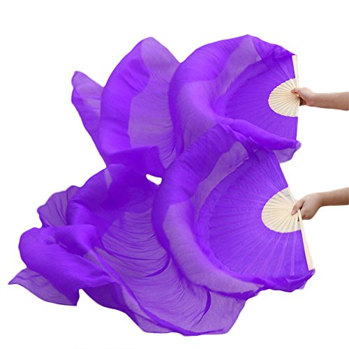 TYUrmiui Silk Fans, Bauchtanz-Bambusfächer, handgefertigt, Seidenschleierfächer, Bauchtanz-Fächer TYUrmiui Silk Fans, Bauchtanz-Bambusfächer, handgefertigt, Seidenschleierfächer, Bauchtanz-Fächer von TYUrmiui