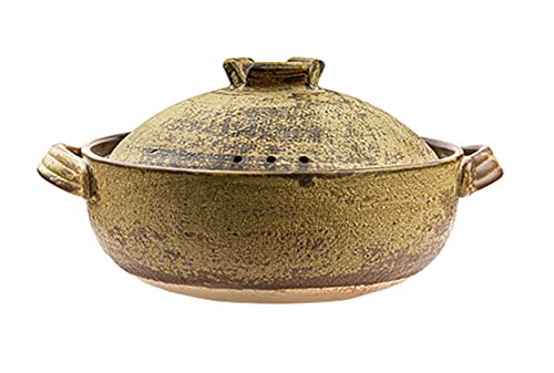 Tontopf, Tontopf, Hot Pot, Tontöpfe, Steingut-Tontopf, hitzebeständige Keramik, for Kochen oder Schmoren von TYUrmiui