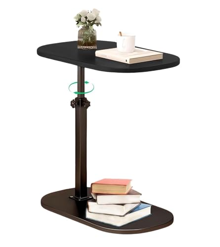 C-förmiger Beistelltisch, Höhenverstellbarer Klapptisch, Um 360° Drehbare Couch-Beistelltische, Moderner Kleiner C-Couchtisch-Beistelltisch, Wannenregal Mit Computer-TelefonhalterMobile C-Tische(Lifta von TYVANDE