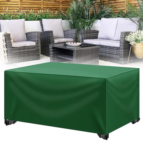Gartenmöbel Abdeckung, Loungemöbel Abdeckung Winterfest, Wasserdicht Winddicht UV-Beständiges Schwerlast 420D Oxford Gewebe Schutzhülle, für Gartenmöbel, Gartensofa (160x80x50cm) von TYYHTJ