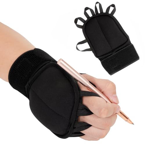 TYYIHUA Handgewichte für Feinmotorik, gewichtete Handschuhe für Zittern, Hilfe bei Handzittern und Parkinson-Patienten, Schreibgewichte & Handstärkungswerkzeug (rechts) von TYYIHUA