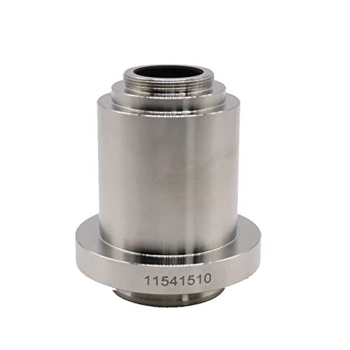 Mikroskopzubehör 0,3. 5x 0.55x 0,7 × 1x Reduktionsrelais-Objektivmikroskop-Kamera-C-Mount-Adapter Haltbarkeit und zuverlässige Leistung(1PC 1X Adapter) von TYZK