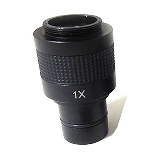 Mikroskopzubehör 0. 3x 0.4x. Objektivmikroskop-Reduktionsrelais C-Mount-Adapterobjektiv Haltbarkeit und zuverlässige Leistung(1X B) von TYZK