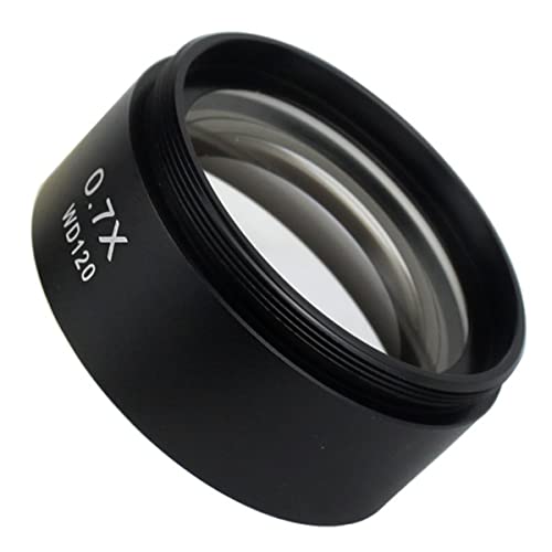 Mikroskopzubehör 0. 3x 0.5x 0,7 × 0,75 × 1x 1.5x 2.0x Stereo-Mikroskop-Gewinde 48mm for Trinokularmikroskop Haltbarkeit und zuverlässige Leistung(0.7X) von TYZK