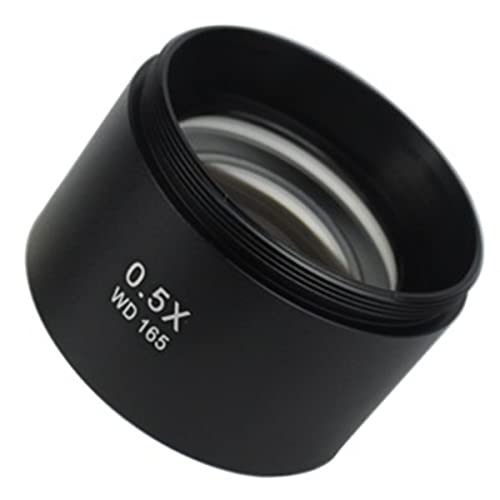 Mikroskopzubehör 0. 3x 0.5x 0,7 × 0,75 × 1x 1.5x 2.0x Zoom Stereo-Mikroskop-Gewinde 48mm Haltbarkeit und zuverlässige Leistung(0.5X) von TYZK
