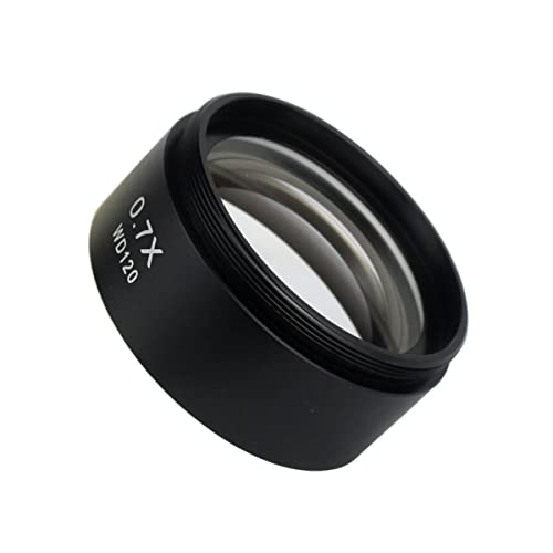 Mikroskopzubehör 0. 3x 0.5x 0,7 × 0,75 × 1x 1.5x 2.0x Zoom Stereo-Mikroskop-Gewinde 48mm Haltbarkeit und zuverlässige Leistung(0.7X) von TYZK