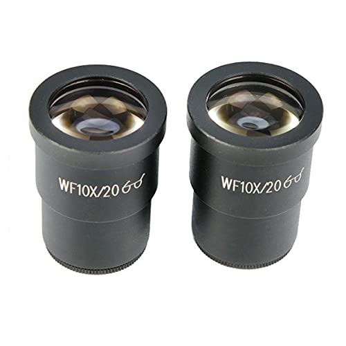 Mikroskopzubehör 2. Stck Okular WF10X 2. 0mm Mikroskop, 30mm Stereo-Mikroskop Haltbarkeit und zuverlässige Leistung Mikroskopzubehör 2. Stck Okular WF10X 2. 0mm Mikroskop, 30mm Stereo-Mikroskop Haltbarkeit und zuverlässige Leistung von TYZK