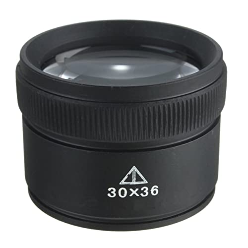 Mikroskopzubehör 30x36mm Mini-Lupe-Optik-Glas-Handheld 30x-Lupe Haltbarkeit und zuverlässige Leistung von TYZK