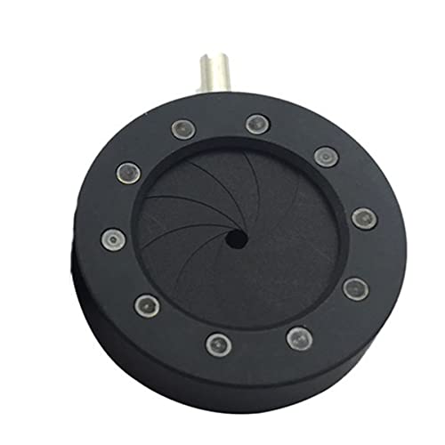 Mikroskopzubehör Amplifizierender Durchmesser Metallzoom optischer Iris for Kameraobjektivmikroskop Haltbarkeit und zuverlässige Leistung(1-12mm) von TYZK