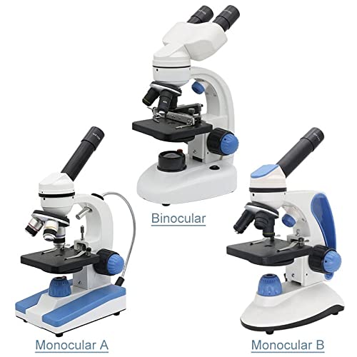 Mikroskopzubehör Biologisches Mikroskop 2000X Monokular- / Fernglasmikroskop Student Experiment Tools Haltbarkeit und zuverlässige Leistung(Monocular A) von TYZK