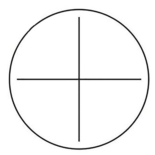 Mikroskopzubehör Durchmesser 16mm Okular-Mikrometer-Glaskreuz-Lineal-konzentrisches Kreismikroskop Haltbarkeit und zuverlässige Leistung(MS-1-F7) von TYZK