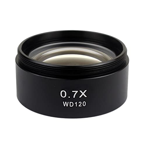 Mikroskopzubehör WD165 0.5x 0.7x 1.0x 2.0x Hilfsobjekte Objektivmikroskop-Kameraobjektiv for Trinokular-Stereo-Zoom-Mikroskop Haltbarkeit und zuverlässige Leistung(0.7X) von TYZK