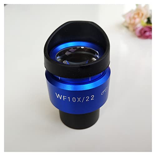 Mikroskopzubehör WF10X 2. 2mm blaue shell Zoom Verstellbare Eyepoint Stereoskopisches Stereo-Mikroskop-Okular-Objektiv 30mm Haltbarkeit und zuverlässige Leistung(Quantity 1pc) von TYZK