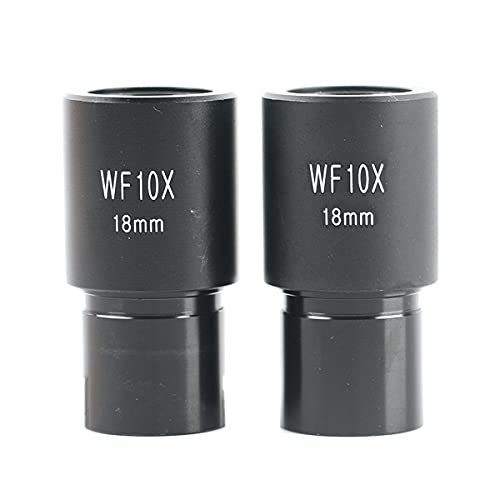 Mikroskopzubehör WF5x 10x 16x 20x 25x 30x Weitwinkel-Okular for biologisches Stereomikroskop-Montage 23.2mm optischer Glas Eyepiont Haltbarkeit und zuverlässige Leistung(WF10X 2PCS) von TYZK