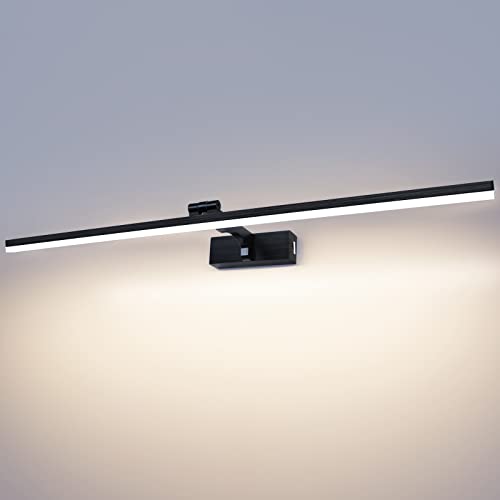 TYhogar LED Spiegellampe Bad 16W 80cm, 1820LM 180° drehbar LED Spiegellampe Badezimmer Spiegelleuchte Bad Lampe, 3 Farbtemperatur Einstellungen Badezimmer Spiegel IP44 Schminklicht von TYhogar