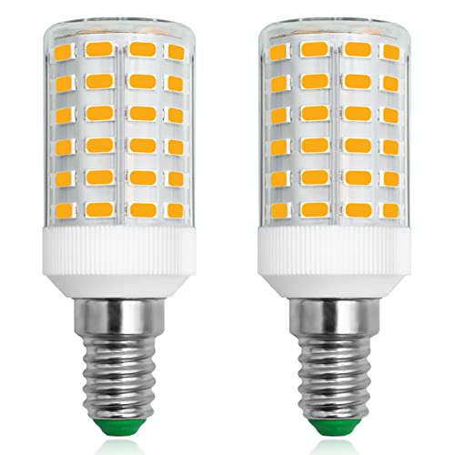 TZHILAN E14 LED Mais Birne 5W 12V Ersetzt 60W Glühlampe T22 Nicht Dimmbar Kerzenlampe Warmweiß 3000K für Wohnmobil Garage Garten Dekorlampe Boot Hof Beleuchtung Nicht Dimmbar, 2er-Pack[MEHRWEG] von TZHILAN