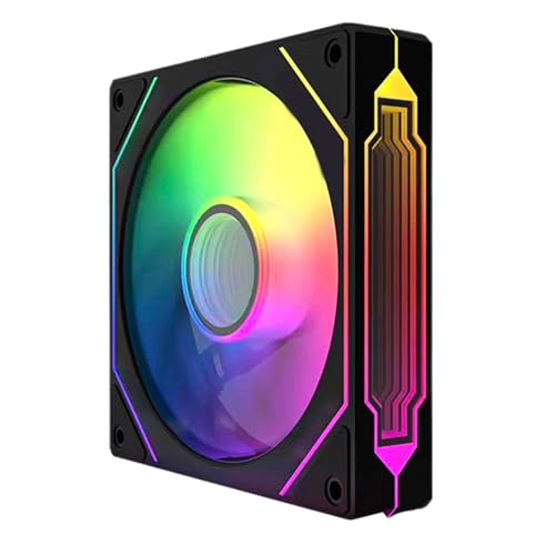TZMRIT 4PRO 120 mm Infinite Mirror Case Fans [4PIN PWM ]&[5V 3PIN ARGB][HDB][1600RPM] von TZMRIT