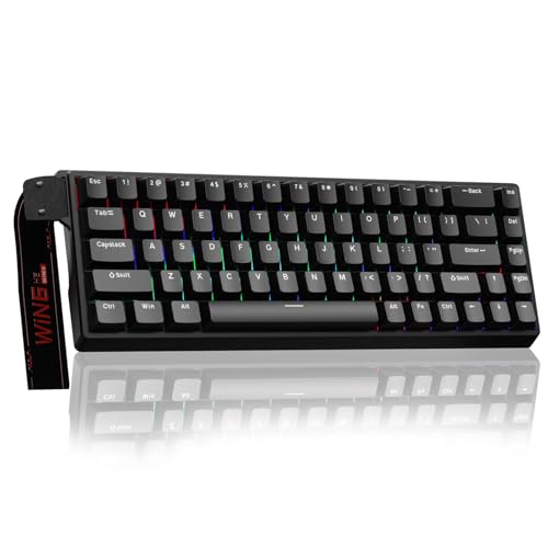 TZMRIT x Aula WIN68 HE Mechanische Gaming-Tastatur 60%, Hall-Effekt-Magnetschalter, schneller Trigger-Modus verstellbare Betätigung, 8000Hz Polling-Rate, RGB-Hintergrundbeleuchtung Kabeltastatur TZMRIT x Aula WIN68 HE Mechanische Gaming-Tastatur 60%, Hall-Effekt-Magnetschalter, schneller Trigger-Modus verstellbare Betätigung, 8000Hz Polling-Rate, RGB-Hintergrundbeleuchtung Kabeltastatur von TZMRIT