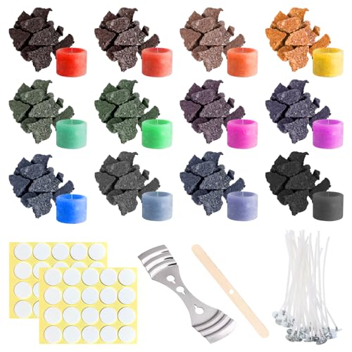 TZQFROCE Kerzenwachs Farbe, 12 Farbe x 5 g Kerzenfarbe DIY Kerzenherstellung Kerzen Gießen Farbstoff für Kinder Erwachsene Sojawachs Bienenwachs Palmwachs TZQFROCE Kerzenwachs Farbe, 12 Farbe x 5 g Kerzenfarbe DIY Kerzenherstellung Kerzen Gießen Farbstoff für Kinder Erwachsene Sojawachs Bienenwachs Palmwachs von TZQFROCE
