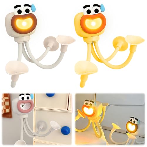 TZQFROCE Oktopus Nachtlicht 2 Stück DIY Shape Nachtlichter mit Saugnapf Mini Nachtlicht Kinder Cartoon deko Nachtlampe Oktopus Nachtlichter für Kinder TZQFROCE Oktopus Nachtlicht 2 Stück DIY Shape Nachtlichter mit Saugnapf Mini Nachtlicht Kinder Cartoon deko Nachtlampe Oktopus Nachtlichter für Kinder von TZQFROCE