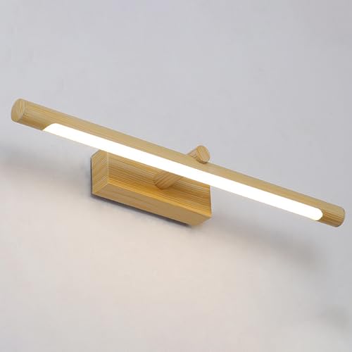 TZSMUM LED Spiegelleuchte Bad Wandlampe Badezimmer Wandleuchte Indoor Wasserdicht Wandbeleuchtung Modern Lange Lichtleiste Wandleuchten für Keller Küche Badschrank (Holzmaserung-Neutrales Licht,56cm) TZSMUM LED Spiegelleuchte Bad Wandlampe Badezimmer Wandleuchte Indoor Wasserdicht Wandbeleuchtung Modern Lange Lichtleiste Wandleuchten für Keller Küche Badschrank (Holzmaserung-Neutrales Licht,56cm) von TZSMUM