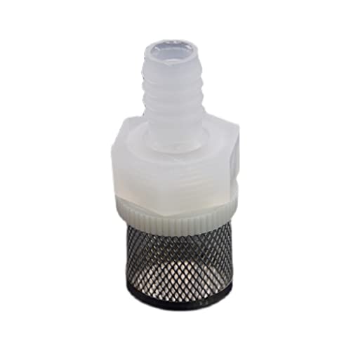 Einfach zu installierende Wasserfilterung, 1 Stück 10~25 mm Schlauchfiltersieb, 1/2 Zoll Edelstahl-Netzfilter, Aquarium-Wasserpumpe, Gartenbewässerungsfilter(12mm) von TZUGSM