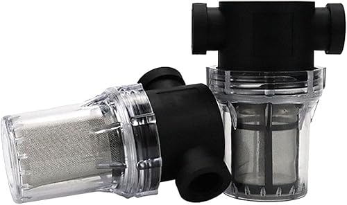 Einfach zu installierende Wasserfilterung, 1 stücke 1/2'' 3/4'' 1'' Garten Bewässerung Filter, Kunststoff System Verunreinigung Vorfilter, aquakultur Haushalt Wasser P(0.5 Inch 20 Mesh in) von TZUGSM