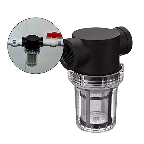 Einfach zu installierende Wasserfilterung, 1 stücke 1/2 zoll 3/4 Zoll Inline Mesh Sieb, Wasserpumpe Filter, bewässerung High Flow Pipeline Gartenarbeit Conn(1l2 inch40 Mesh) von TZUGSM