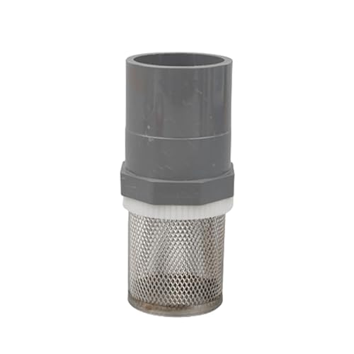 Einfach zu installierende Wasserfilterung, 1 stücke 20/25/32/40/50mm PVC Filter for Garten Bewässerung Wasserpumpe Einlass Fillter aquarium Rohr Armaturen(Inside Diameter 32mm) von TZUGSM