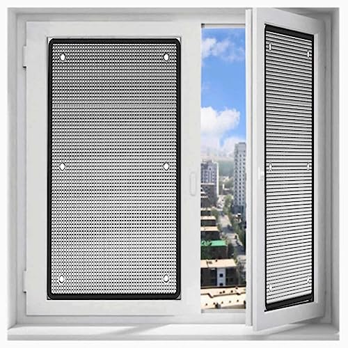 wärmeisolierende aluminisierte Folie,UV-Schutz Blendschutz Fensterfolie,Sonnenschutz Reflektierende Fensterfolie,8 mm dick,Isolierfolie Dämmfolie Für Wintergärten,Black-100×120cm(39×47")" von TZYYAO