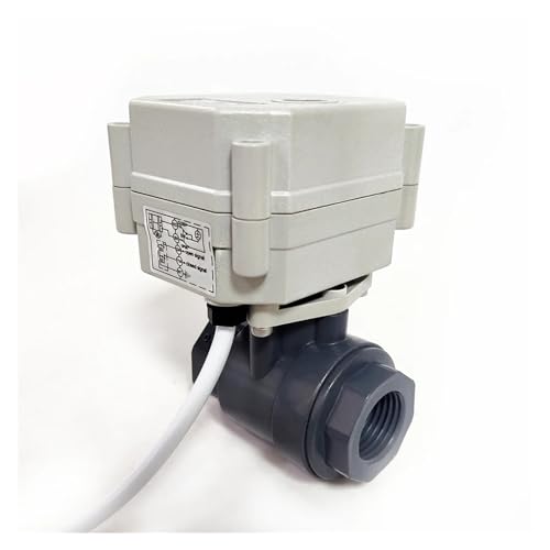 1/2 Zoll PVC-Elektrokugelhahn DN15 Automatisiertes Wasserventil CPVC AC110-230V Motorisierter Kugelhahn Power Off Return Type(NPT-CLOSE-CR303) von TZZVFRCR