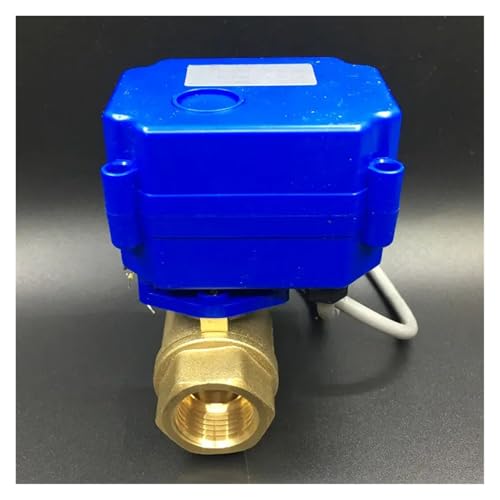 TZZVFRCR Messing 1/2 "Elektrisches Motorventil DC12V 5 Drähte mit Signalrückmeldung DN15 Betätigtes Ventil(CR01) von TZZVFRCR