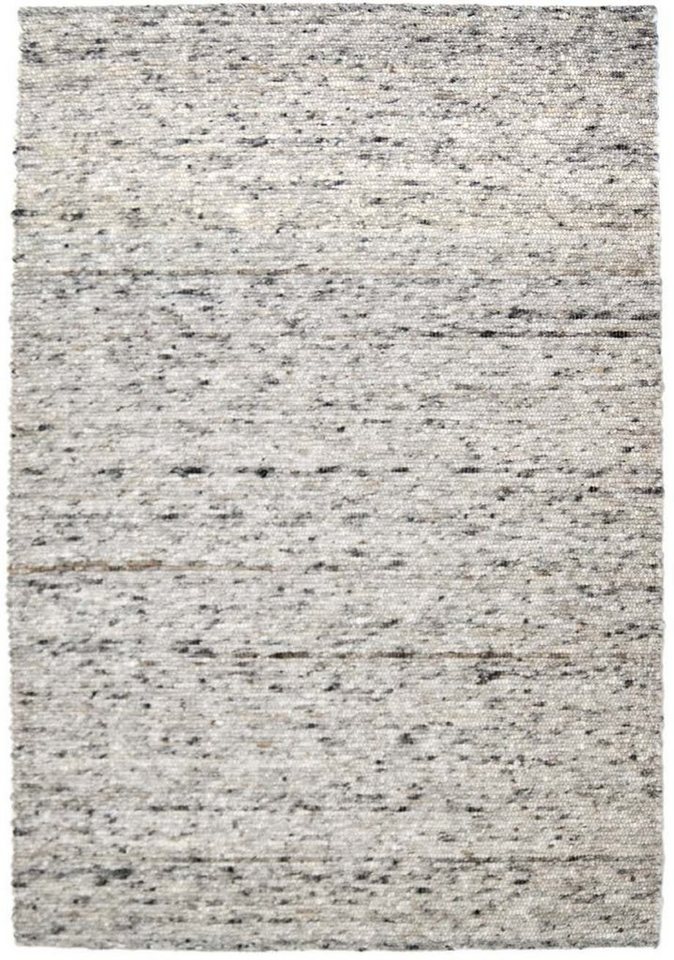 TaCa Home Wollteppich Hand-Webteppich, rechteckig, Höhe: 13 mm, Hand-Web gewalkt Wohnzimmer Schlafzimmer 070x130cm TaCa Home Wollteppich Hand-Webteppich, rechteckig, Höhe: 13 mm, Hand-Web gewalkt Wohnzimmer Schlafzimmer 070x130cm von TaCa Home