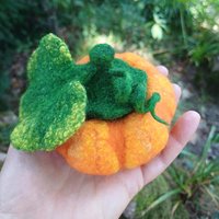 Schmuckbox Kürbis Gefilzt. Herbst Dekoration Schmuckbox Kürbis Gefilzt. Herbst Dekoration von TaFiOLand