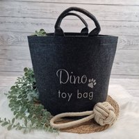 Filzbox Toybox Hunde Katzen Spielzeug Box Aus Filz Bestickt Personalisiert Filzbox Toybox Hunde Katzen Spielzeug Box Aus Filz Bestickt Personalisiert von TaLasTraumland