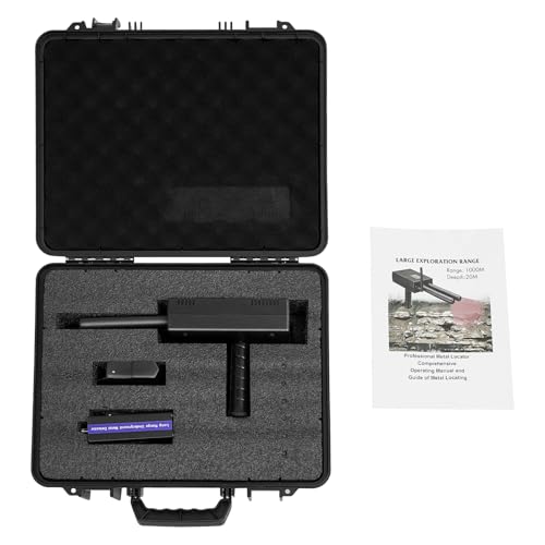 TaNeHaKi Handheld Metalldetektor,MetallsuchgeräT Mit Transmitter Und Netzadapter,Golddetektor Metal Detector,Erkennungstiefe 20m von TaNeHaKi