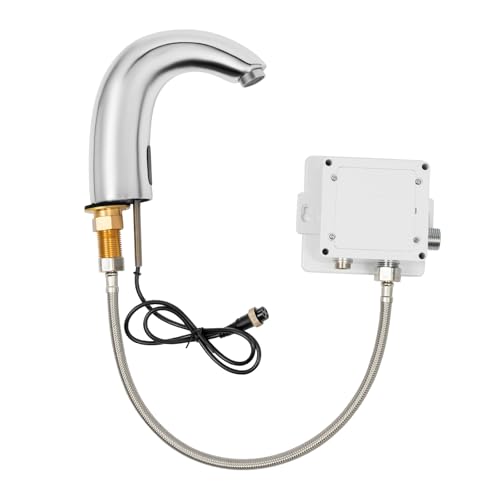 TaNeHaKi Automatischer Sensor Wasserhahn,Batteriebetrieb Waschtischarmatur,Infrarot Sensor Badarmatur,Armatur FüR KüChe Badezimmer von TaNeHaKi