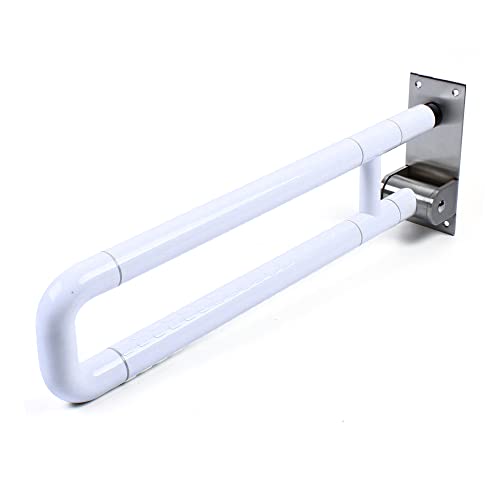 WC Stützklappgriff Klappbarer Badezimmer Haltegriff Stützgriff Toiletten Sicherheitsgriff Haltegriff WC Handgriff Bad Griff Edelstahl Faltbar Aufstehhilfe Stützgriff von TaNeHaKi