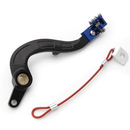 TabRZtkPG CNC -Bremshebel Rückhalt kompatibel mit YZ WR 125 250 250F 450F 250X 250FX 450FX YZ250F YZ450F WR250F WR450F DIRT -Fahrräder(Schwarz) von TabRZtkPG