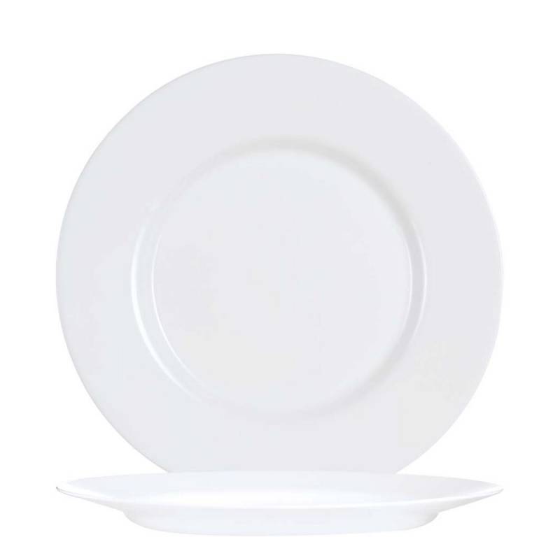 Table Roc Speiseteller Luminarc Dessertteller 19cm Every Day Hartglas stoßfest weiß, (1 St) von Table Roc