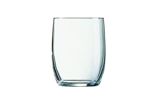 TableRoc 701080 Matador Universalglas, 290 ml, mit Füllstrich bei 0,25l, Glas, transparent, 12 Stück von Table Roc