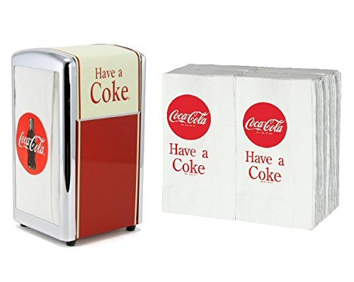 TableCraft Coca-Cola/Coke Have a Coke Napkin Dispenser/Holder with Napkins by Tablecraft von Tablecraft